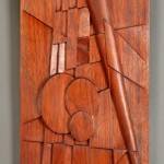 Uranometria - Jojoba Wood sculpture by Santa Fe Sculptor Richard Knox